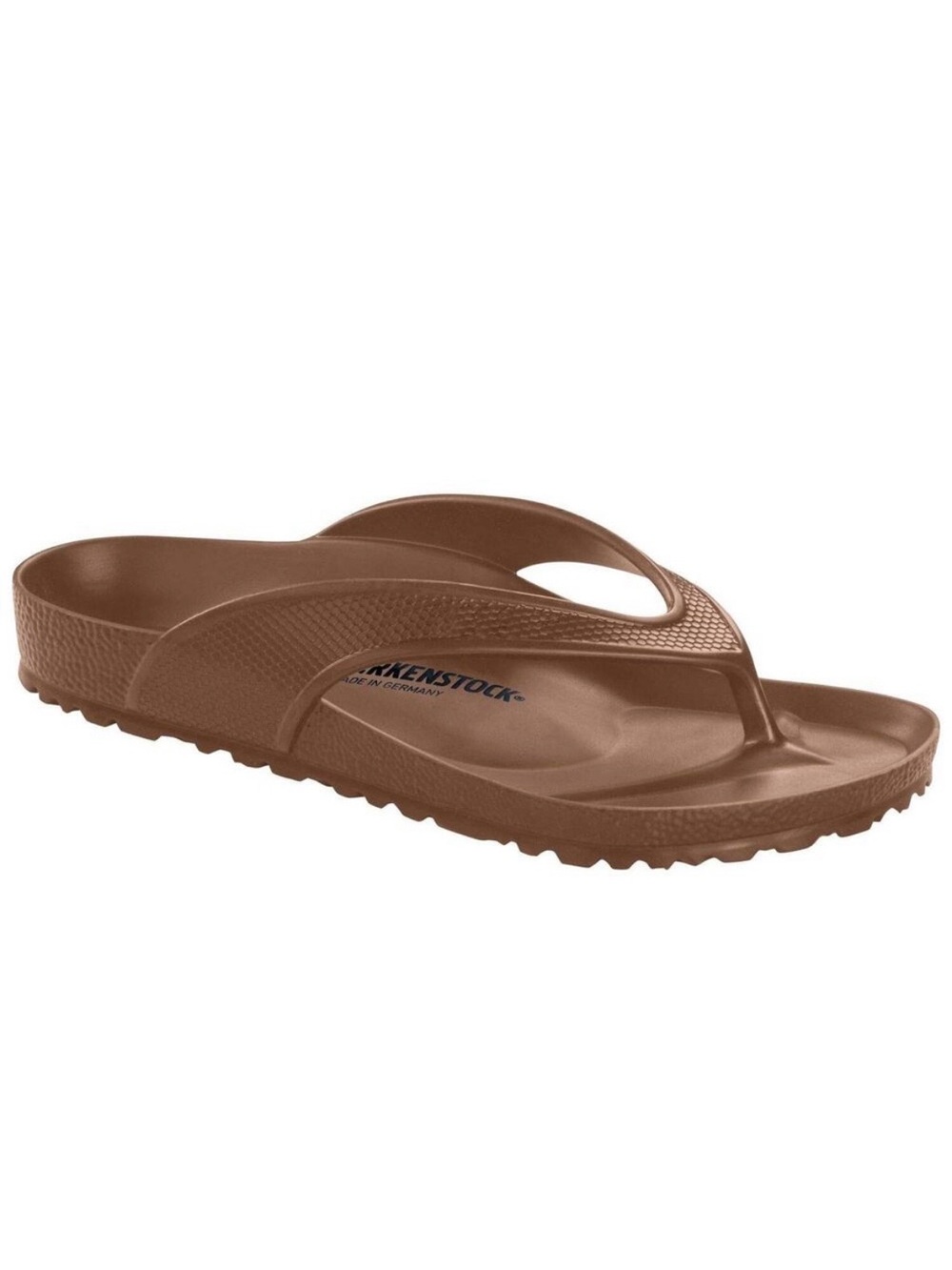 NWOT Birkenstock Honolulu EVA Thong Sandal in Metallic Bronze Size 45